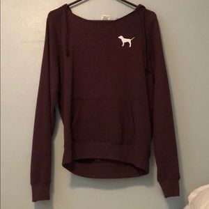 Victoria’s Secret PINK scoop neck hoodie